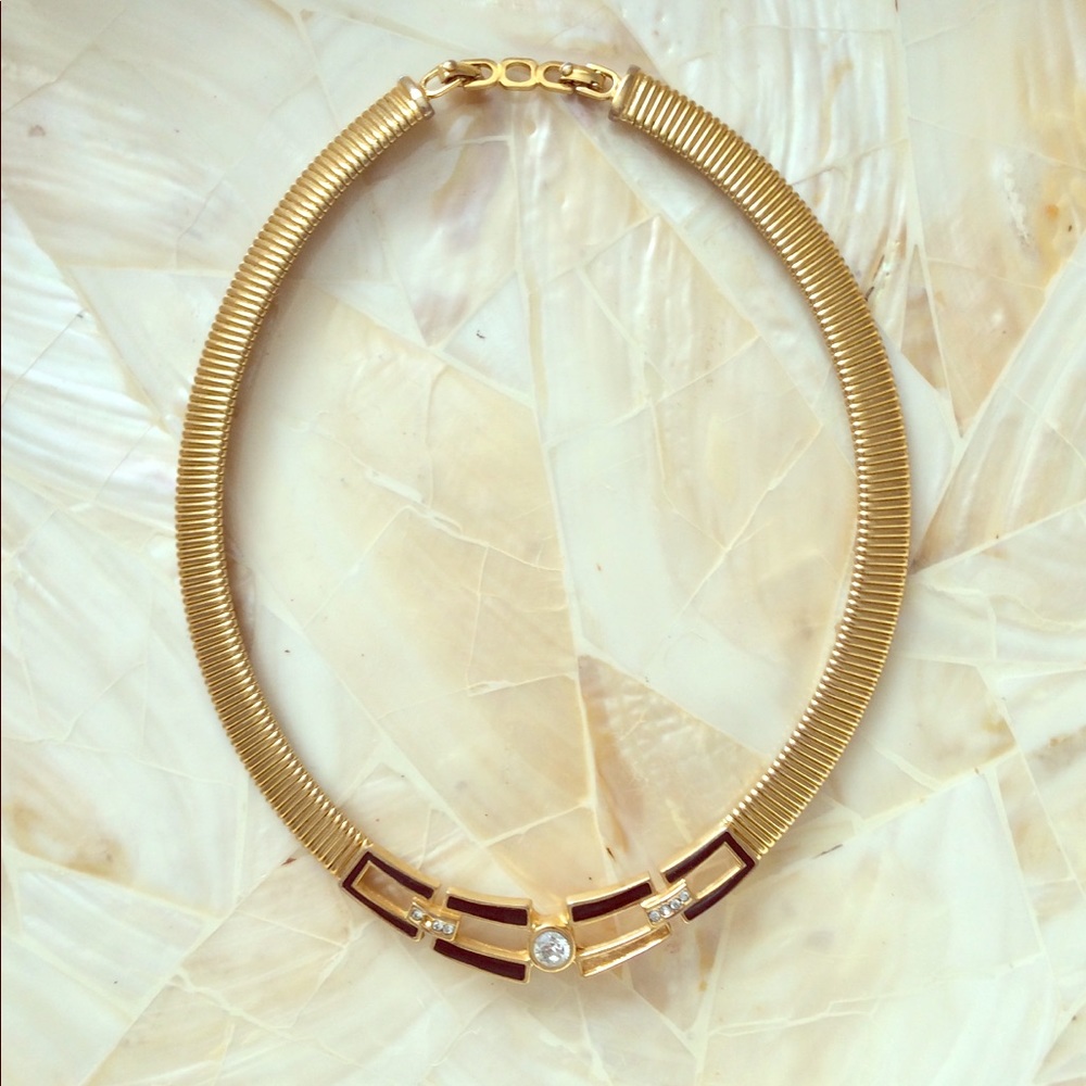 Christian Dior Vintage Costume Choker